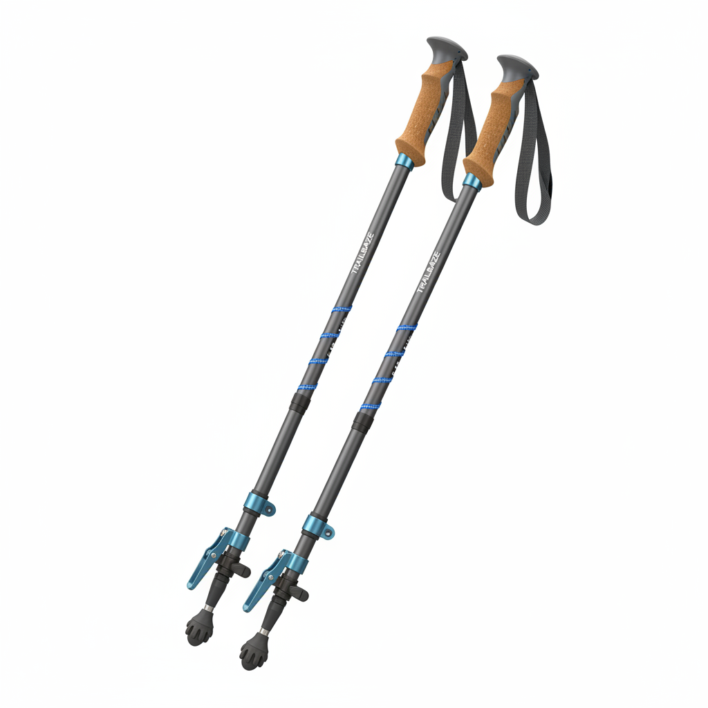 Flodable trekking poles "wei"