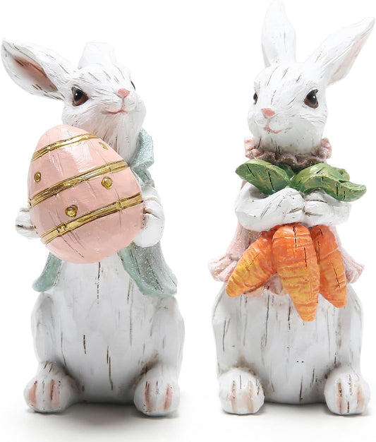 🔥🔥Hot-Sale Easter Gift 30% OFF - Cute Bunny Figurine Decor🐰🐰