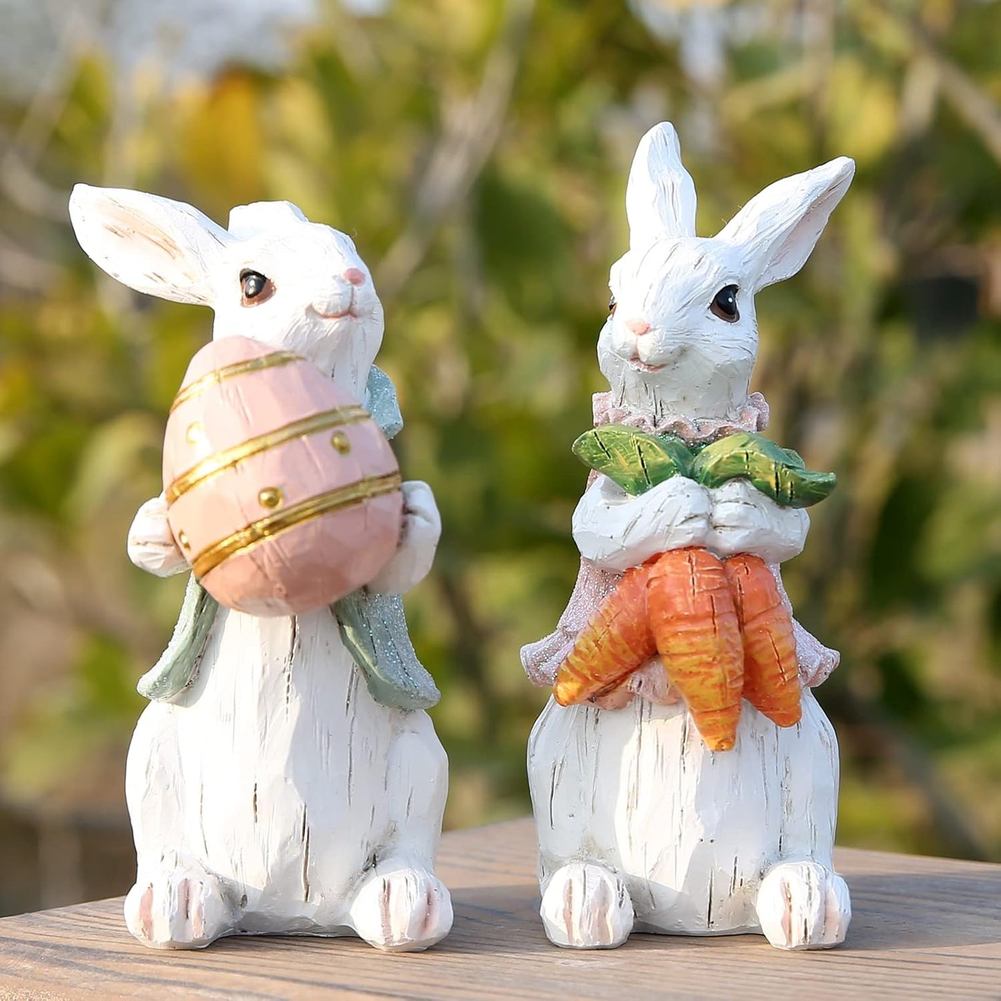 🔥🔥Hot-Sale Easter Gift 30% OFF - Cute Bunny Figurine Decor🐰🐰