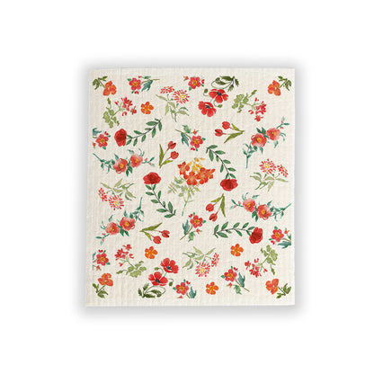 🧽🫧Imported German Wood Pulp Cotton Cleaning Cloths, Printed Swedish Dishcloths, Reusable Kitchen Dish Towels