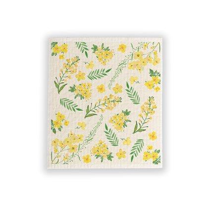 🧽🫧Imported German Wood Pulp Cotton Cleaning Cloths, Printed Swedish Dishcloths, Reusable Kitchen Dish Towels