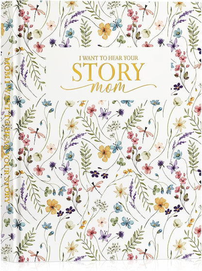 Lanpn Mom Life Story Book Journal with 270+ Prompts Gift for Mom