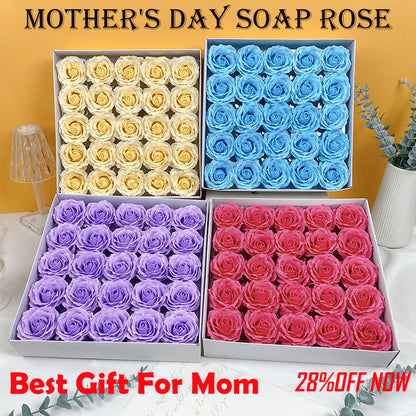 🔥🔥“Hot Sale”28%Off Mom’s Special Soap Rose Bouquet: Gentle Gift For Mother’s Day  "YEE"Mother's Day Soap Rose🌹🌹
