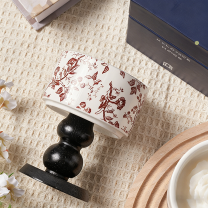 Scented Candle – Long-Lasting Fragrance | Multiple Scents Available (Camellia, Rose & Oud, Gardenia, White Tea, English Pear & Freesia)