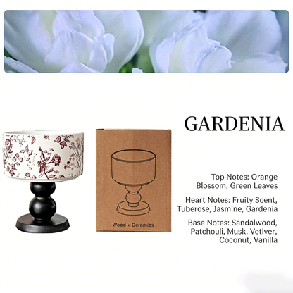 Scented Candle – Long-Lasting Fragrance | Multiple Scents Available (Camellia, Rose & Oud, Gardenia, White Tea, English Pear & Freesia)
