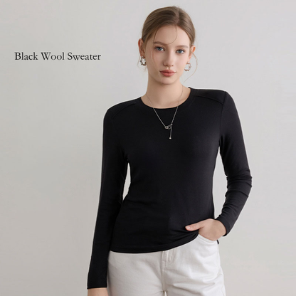 “🔥18%product account🔥”Premium Wool Sweater – Soft, Warm & Timeless Everyday Wear