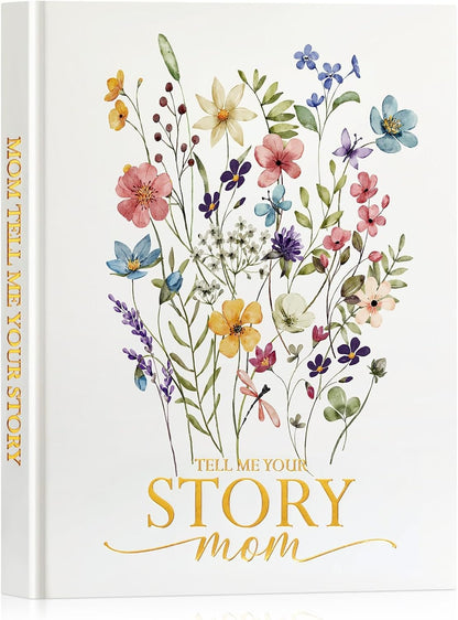Lanpn Mom Life Story Book Journal with 270+ Prompts Gift for Mom