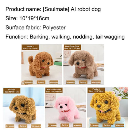 【Soulmate】🔥AI Robot Puppy🐕‍🦺 – 30 Years of Craftsmanship, Built to Love & Learn❤️