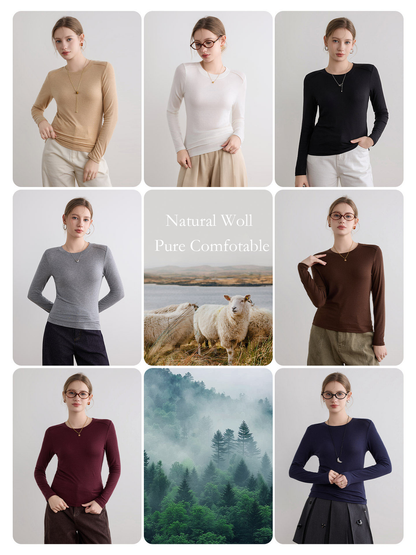 “🔥18%product account🔥”Premium Wool Sweater – Soft, Warm & Timeless Everyday Wear