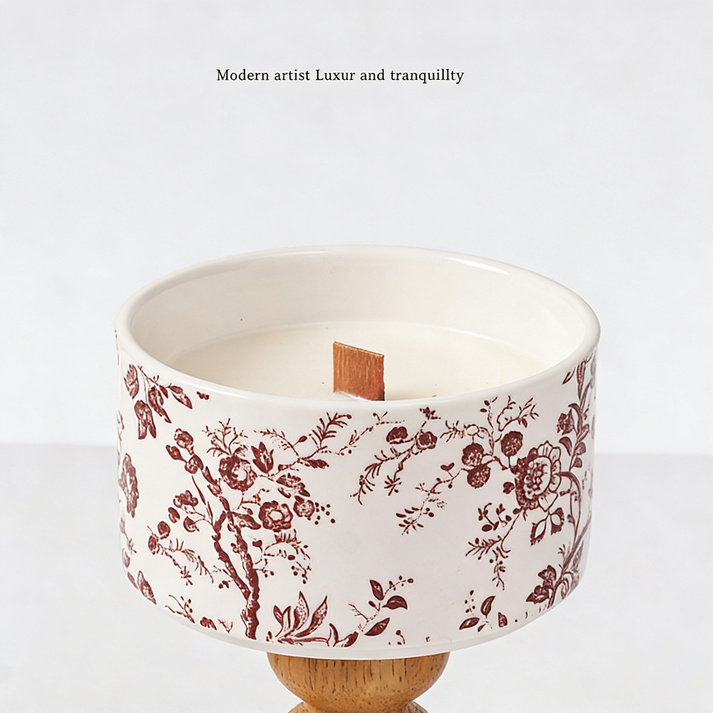 Scented Candle – Long-Lasting Fragrance | Multiple Scents Available (Camellia, Rose & Oud, Gardenia, White Tea, English Pear & Freesia)