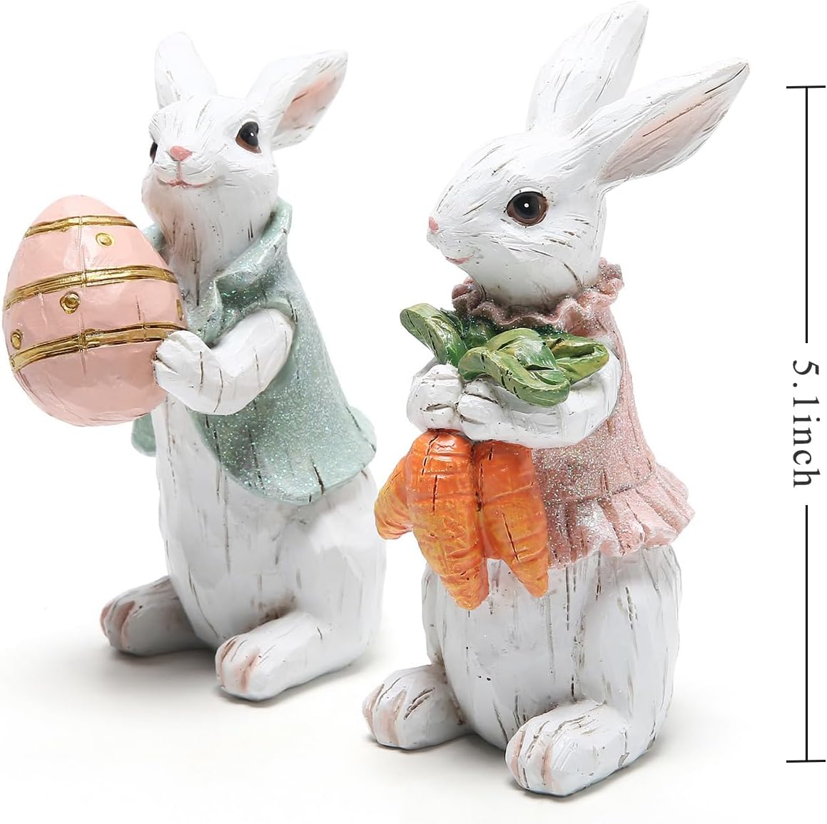🔥🔥Hot-Sale Easter Gift 30% OFF - Cute Bunny Figurine Decor🐰🐰