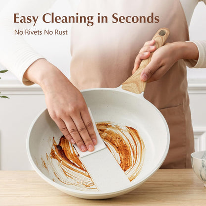 🔥Hot-Sale🔥 Gift 31% off-Nonstick Ceramic Frying Pan with Lid🍳