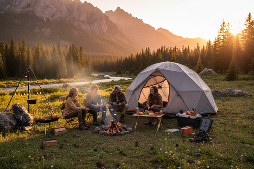 Tent "wei"