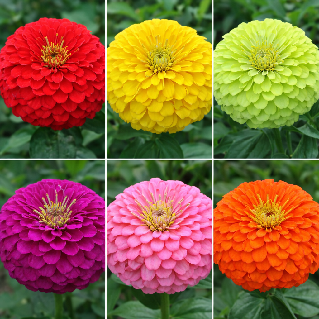 Premium Zinnia Flower Seeds – High Germination, Fast Blooming & Long-Lasting Garden Flowers