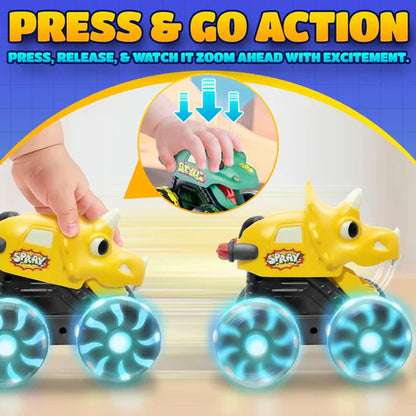 🔥Hot-Sale🔥 Gift 40% OFF-Dino Dash: The Press & Go Racing Squad 🦖
