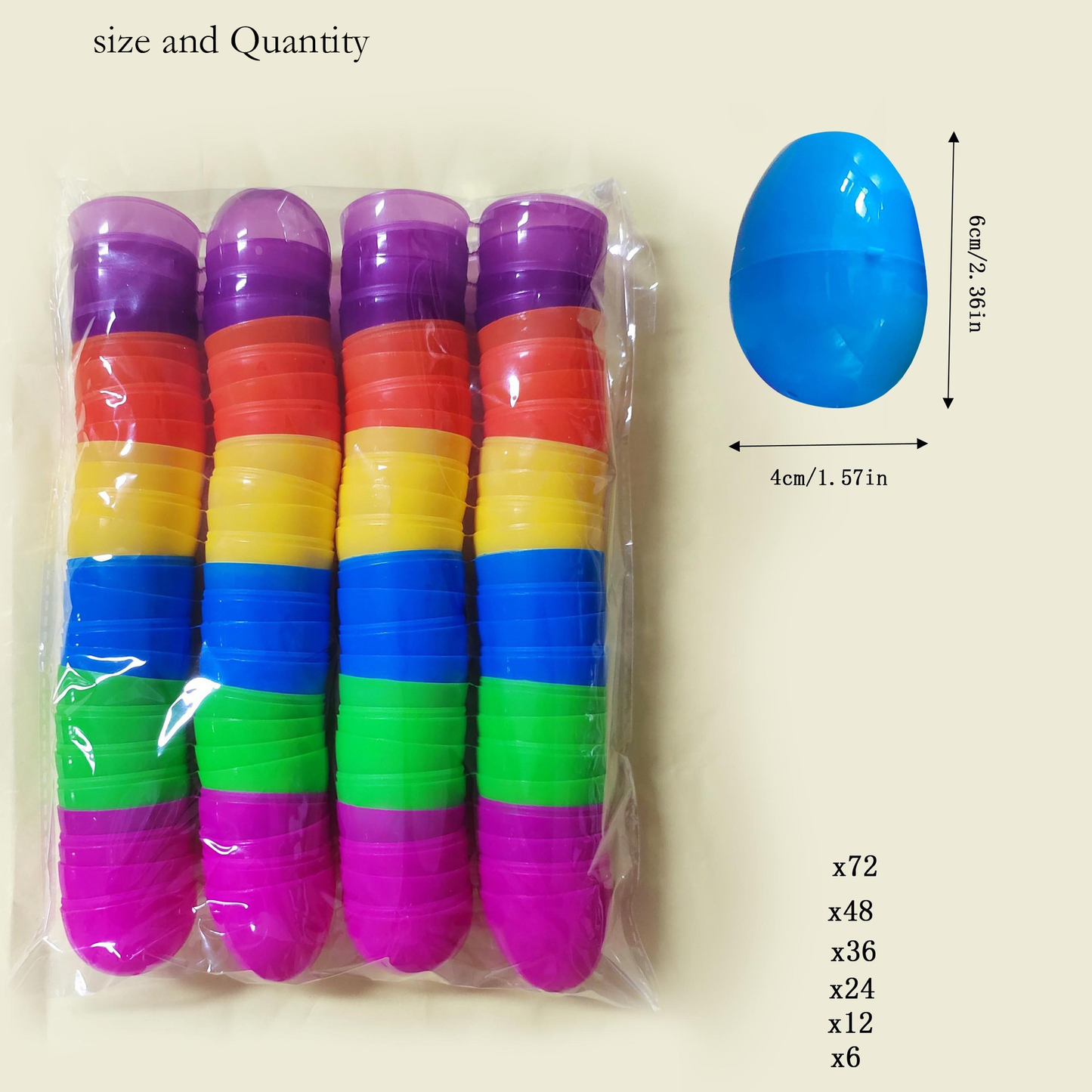 🔥33% Discount • Special Offer🔥-Create Your Easter Surprise – Empty Plastic Eggs