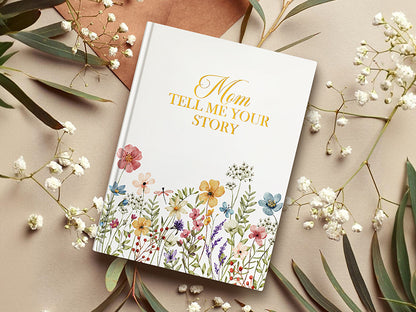 Lanpn Mom Life Story Book Journal with 270+ Prompts Gift for Mom