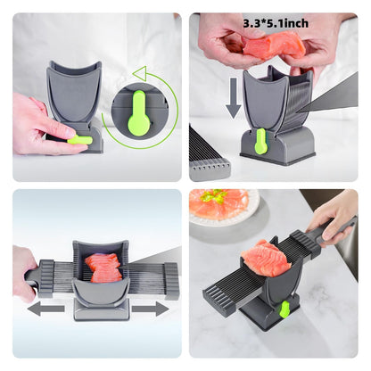 17-In-1 Stainless Steel Meat Cleaver Kitchen Knife