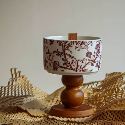 Scented Candle – Long-Lasting Fragrance | Multiple Scents Available (Camellia, Rose & Oud, Gardenia, White Tea, English Pear & Freesia)